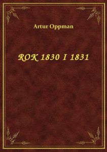 Rok 1830 I 1831