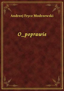 O Poprawie