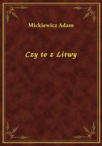 Czy to z Litwy