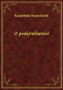 O podejrzliwości