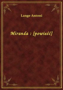 Miranda : [powieść]