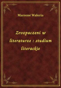 Zrozpaczeni w literaturze : studium literackie