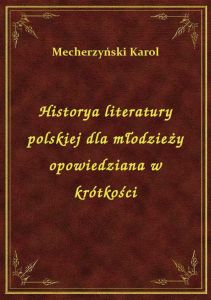 Historya literatury polskiej dla młodzieży opowiedziana w krótkości