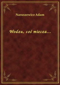 Wodzu, coś miecza...