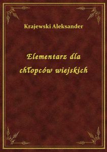 Elementarz dla chłopców wiejskich