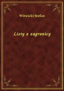 Listy z zagranicy