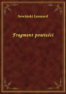 Fragment powieści