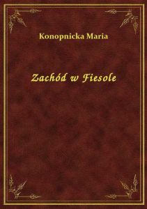 Zachód w Fiesole