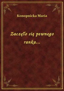 Zaczęło się pewnego ranka...