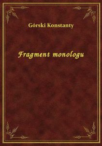 Fragment monologu