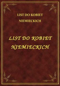 List Do Kobiet Niemieckich