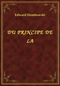 Du Principe De La