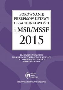 Porównanie przepisów ustawy o rachunkowości i MSR/MSSF 2015