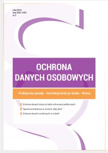 Ochrona danych osobowych - wydanie luty 2015 r.